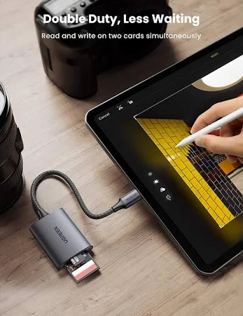 UGREEN USB-C MULTIFUNCTION SD/TF MEMORY CARD READER 80888 thumbnail 15