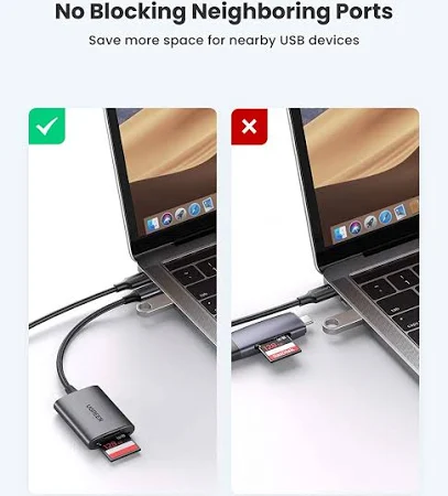 UGREEN USB-C MULTIFUNCTION SD/TF MEMORY CARD READER 80888 thumbnail 7