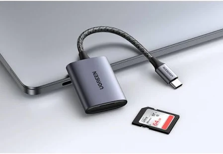UGREEN USB-C MULTIFUNCTION SD/TF MEMORY CARD READER 80888 thumbnail 6