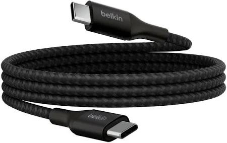 BELKIN BOOST CHARGE USB C TO USB C 240W CABLE 1M BLACK CAB015BT1MBK thumbnail 8