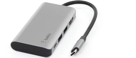 BELKIN CONNECT USB C 4 IN 1 MULTIPORT ADAPTER AVC006BTSGY thumbnail 5
