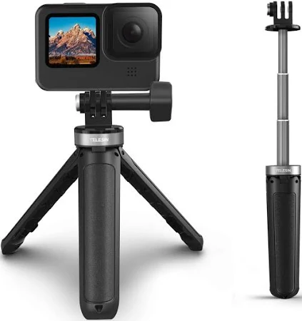 TELESIN MINI TRIPOD SELFIE STICK FOR ACTION CAMERA GP-MNP-092-X thumbnail 4