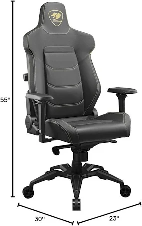 COUGAR ARMOR EVO S GAMING CHAIR GOLD CG-CHAIR-ARMOR-EVO-S-GLD thumbnail 6