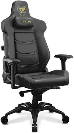 COUGAR ARMOR EVO S GAMING CHAIR GOLD CG-CHAIR-ARMOR-EVO-S-GLD thumbnail 3