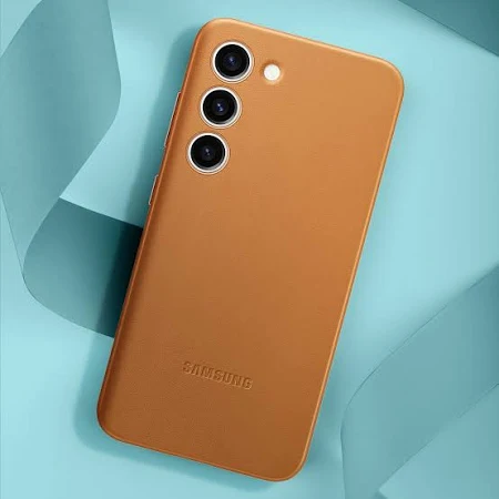 SAMSUNG GALAXY S23 PLUS LEATHER COVER BROWN EF-VS916LAEGWW thumbnail 5