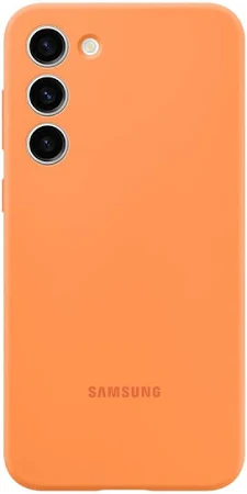 SAMSUNG GALAXY S23 PLUS SILICONE COVER ORANGE EF-PS916TOEGWW thumbnail 2