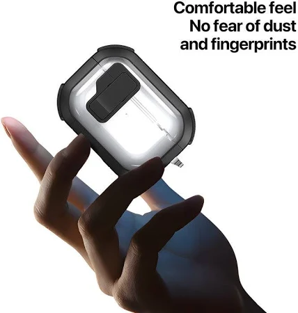 DUXDUCIS AIRPODS PRO 2 PECN SERIES CASE WHITE BLACK PECN0045 thumbnail 5