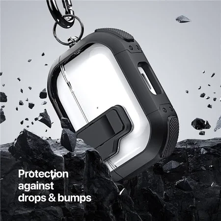 DUXDUCIS AIRPODS PRO 2 PECN SERIES CASE WHITE BLACK PECN0045 thumbnail 3