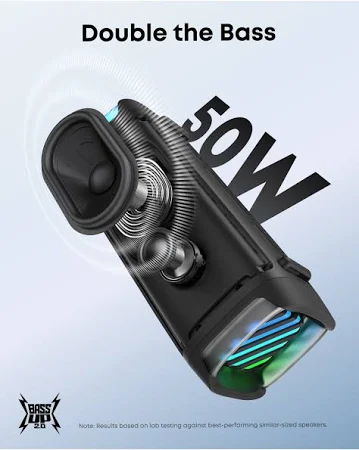 SOUNDCORE BOOM 3I 50W SPEAKER BLACK D5100010 thumbnail 2