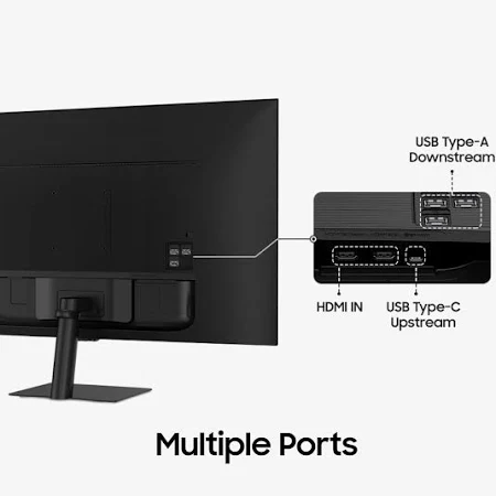 SAMSUNG 32 INCH M7 M70F 4K 60HZ AI FEATURES WITH USB TYPE C SMART MONITOR LS32FM702UMXUE thumbnail 9