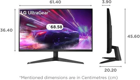 LG 27 INCH ULTRAGEAR  G4 FHD IPS DISPLAY 144HZ 1MS NVIDIA G SYNC GAMING MONITOR 27G411A-B thumbnail 2
