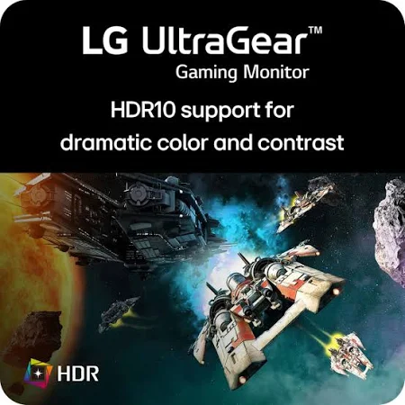 LG 27 INCH ULTRAGEAR FHD IPS DISPLAY 180HZ 1MS GAMING MOINITOR 27GS65F-B thumbnail 2