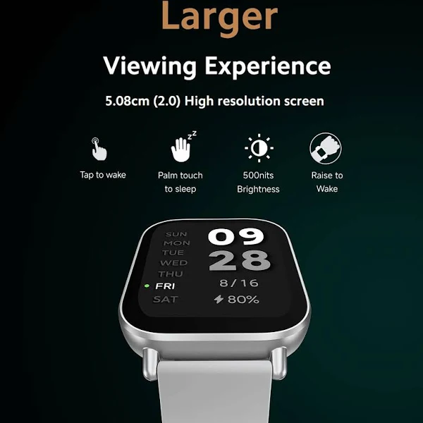 MI REDMI WATCH 5 ACTIVE MATTE SILVER thumbnail 5