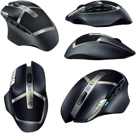 LOGITECH G602 WIRELESS GAMING MOUSE 910-003821 thumbnail 11