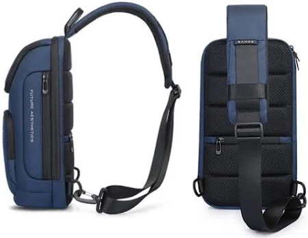 BANGE MESSENGER BAG BLUE BG-3097 thumbnail 4