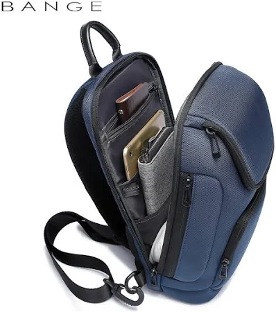BANGE MESSENGER BAG BLUE BG-3097 thumbnail 2