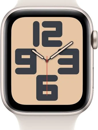 APPLE WATCH SERIES 11 GPS 42MM 2025 SILVER ALUMINIUM CASE WITH STARLIGHT SPORT BAND S/M MEW34 thumbnail 2