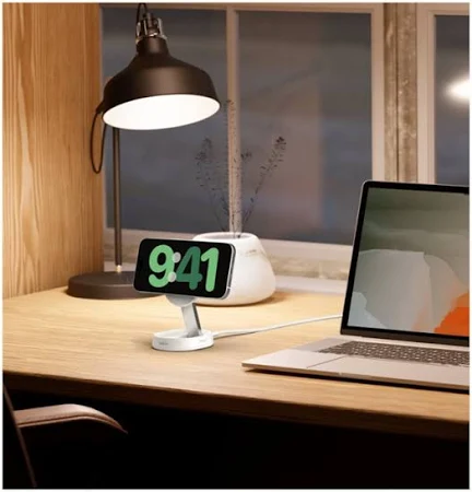 BELKIN BOOST CHARGE PRO 15W CONVERTIBLE MAGNETIC CHARGING STAND WHITE WIA008MYWH thumbnail 10