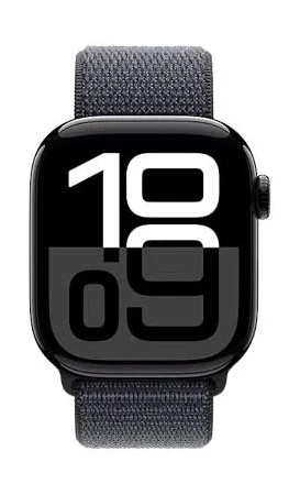 APPLE WATCH SERIES 10 42MM GPS JET BLACK ALUMINIUM CASE WITH BLACK SOLO LOOP MWWX3 thumbnail 2