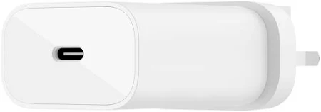 BELKIN BOOST CHARGE 25W USB C WALL CHARGER WHITE WCA004MYWH thumbnail 3