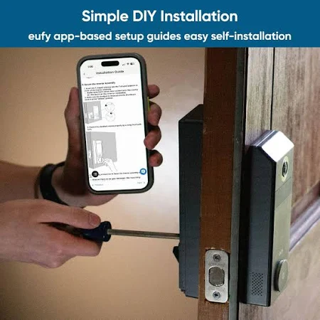 EUFY SMART LOCK TOUCH FINGERPRINT WITH WI-FI BRIDGE T8510013 thumbnail 11