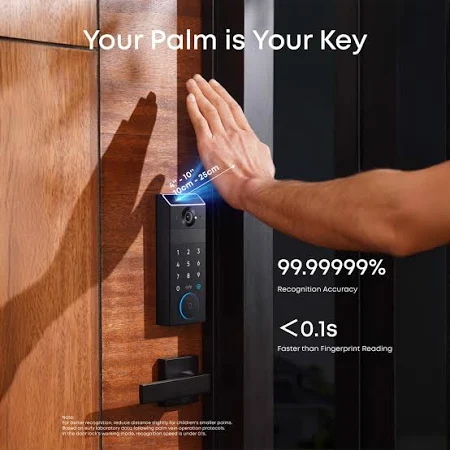 EUFY SMART LOCK TOUCH FINGERPRINT WITH WI-FI BRIDGE T8510013 thumbnail 3