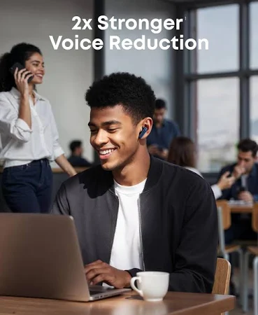 ANKER SOUNDCORE LIBERTY 5 PRECISION NOISE CANCELLING WITH SUPERIOR VOICE REDUCTION BLUE A3957H31 thumbnail 2