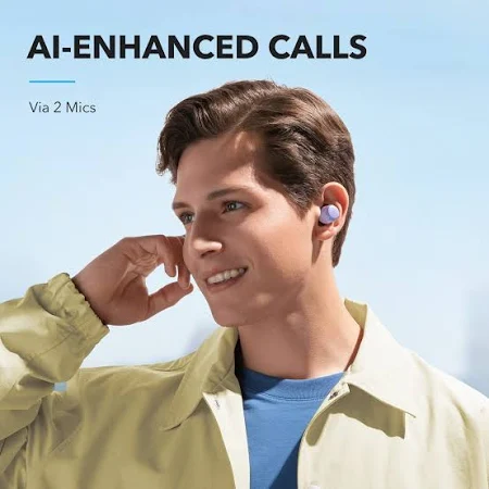 ANKER SOUNDCORE A20I TRUE WIRELESS EARBUDS PURPLE A3948HQ2 thumbnail 6