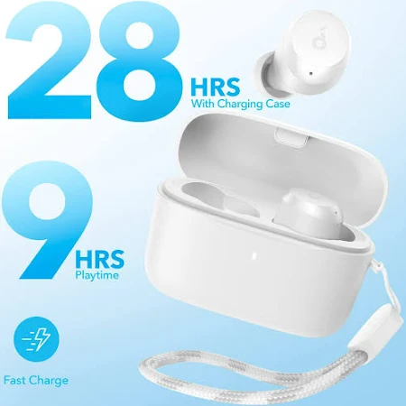 ANKER SOUNDCORE A20I TRUE WIRELESS EARBUDS WHITE A3948H22 thumbnail 3