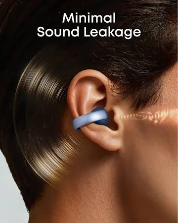 ANKER SOUNDCORE AEROCLIP OPEN EAR CLIP ON EARBUDS BLUE A3388H31 thumbnail 6