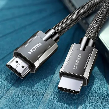 UGREEN 8K HDMI M/M ROUND CABLE WITH BRAIDED 1M GRAY 70319 thumbnail 9