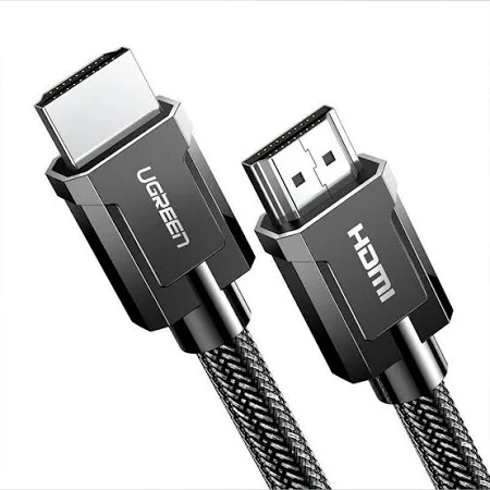UGREEN 8K HDMI M/M ROUND CABLE WITH BRAIDED 1M GRAY 70319 thumbnail 6