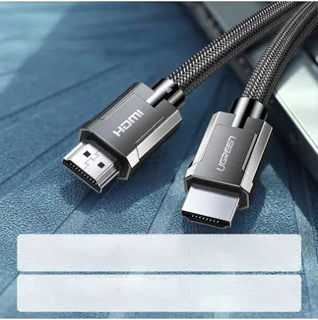 UGREEN 8K HDMI M/M ROUND CABLE WITH BRAIDED 1M GRAY 70319 thumbnail 3