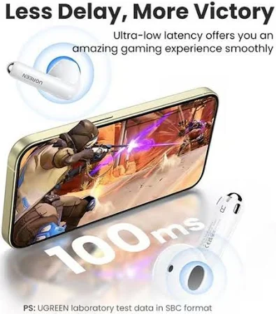 UGREEN HITUNE H5 TRUE WIRELESS EARBUDS WHITE WS201 thumbnail 7