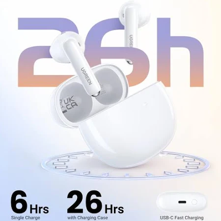 UGREEN HITUNE H5 TRUE WIRELESS EARBUDS WHITE WS201 thumbnail 6