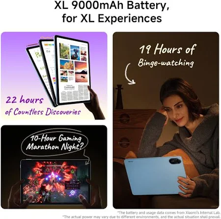MI REDMI PAD 2 BUNDLE WITH COVER 4GB RAM 128GB ROM GRAPHITE GRAY thumbnail 8
