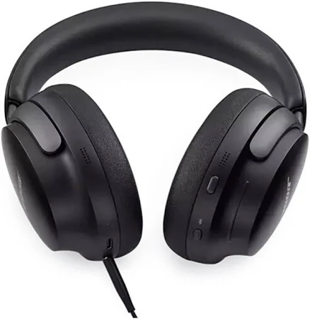 BOSE QUIETCOMFORT ULTRA 5V WIRELESS NOISE CANCELING HEADPHONES 2ND GEN BLACK 890101-0100 thumbnail 6