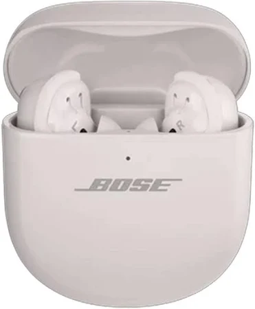 BOSE QUIETCOMFORT ULTRA WIRELESS NOISE CANCELING EARBUDS 2ND GEN WHITE SMOKE 896637-0020 thumbnail 7