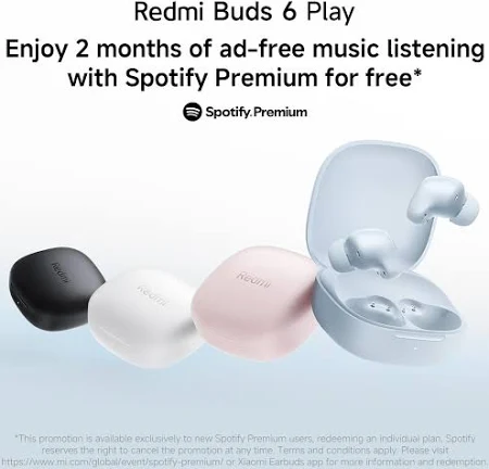 REDMI BUDS 6 PLAY BLACK thumbnail 3