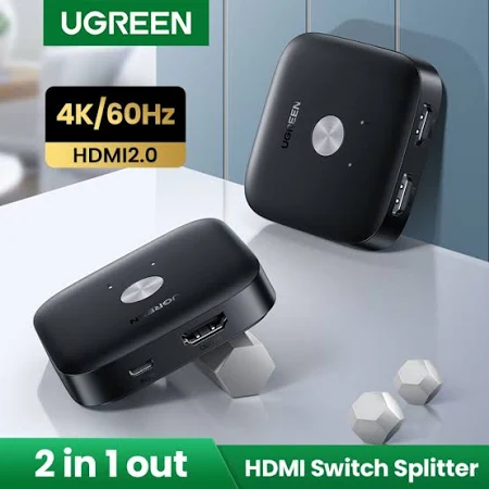 UGREEN HDMI SWITCHER 2 IN 1 OUT  4KX2K@60HZ 80126 thumbnail 12