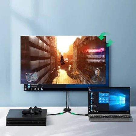 UGREEN HDMI SWITCHER 2 IN 1 OUT  4KX2K@60HZ 80126 thumbnail 10