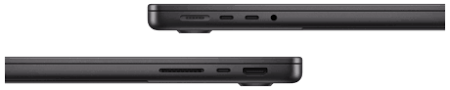 APPLE MACBOOK PRO 14 INCH M4 CHIP 10 CORE CPU 10 CORE GPU 16GB 1TB SPACE BLACK ARABIC MW2V3 thumbnail 9