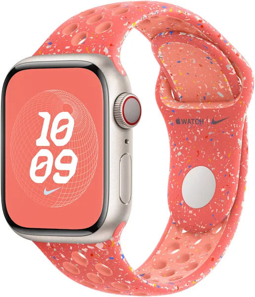 APPLE WATCH 41MM MAGIC EMBER NIKE SPORT BAND S/M MUUX3 thumbnail 3