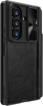 NILLKIN SAMSUNG GALAXY Z FOLD 7 QIN PRO LEATHER CASE BLACK thumbnail 4