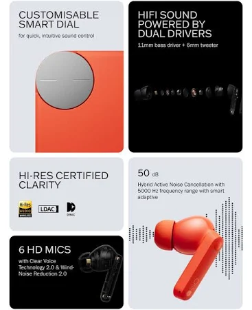 NOTHING CMF BUDS PRO 2 ORANGE B172 thumbnail 10