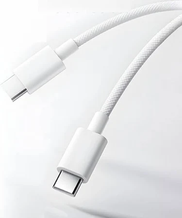 MI XIAOMI 6A BRAIDED USB-C TO UCSB-C CABLE 2M WHITE K36350 thumbnail 2