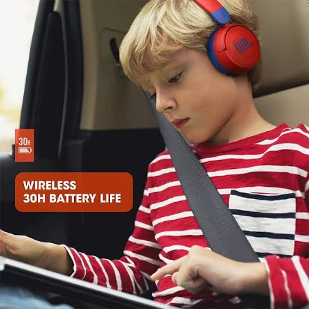 JBL BLUETOOTH HEADPHONES JR310 RED thumbnail 6
