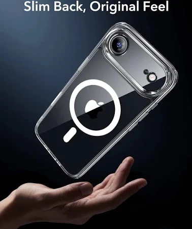 ESR CLASSIC HYBRID MAGNETIC CASE CAM CONTROL COMPATIBLE WITH IPHONE 17 AIR CLEAR thumbnail 8