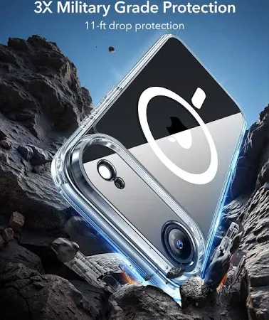 ESR CLASSIC HYBRID MAGNETIC CASE CAM CONTROL COMPATIBLE WITH IPHONE 17 AIR CLEAR thumbnail 5