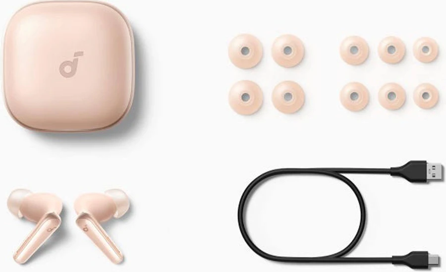 ANKER SOUNDCORE LIBERTY 5 PRECISION NOISE CANCELLING WITH SUPERIOR VOICE REDUCTION PINK A3957H51 thumbnail 11